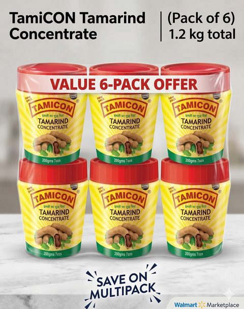Tamicon Tamarind Concentrate Paste 200gm x 6 Pack