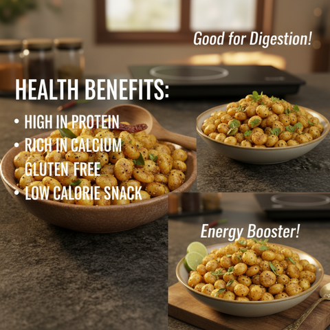 Aara Phool Makhana – Lotus Seeds | Fox Nuts – 200g | Healthy Indian Snack | Superfood