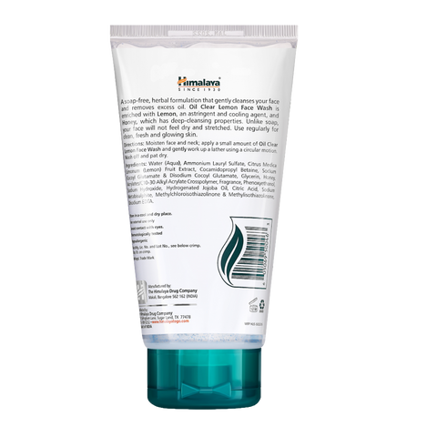 Himalaya Oil Clear Lemon Face Wash 150ml