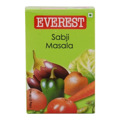 Everest Sabji Masala, Authentic Indian Spice Blend, 100g Box