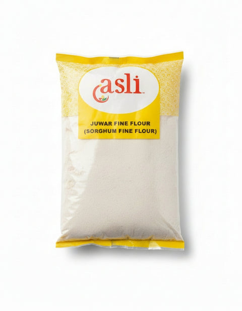Asli Juwar (Sorghum) Fine Flour| Natural Whole Grain Flour| Gluten-Free Millet Flour | High Fiber | Ideal for Cooking
