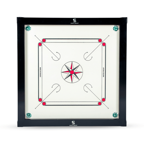 Carrom Board with Accessories (34.5" x 34.5") Free Shipping
