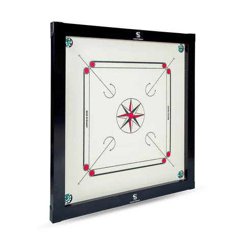 Carrom Board with Accessories (34.5" x 34.5") Free Shipping