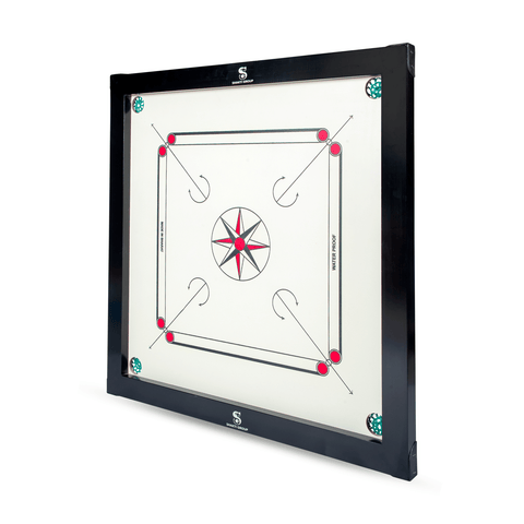 Carrom Board with Accessories (34.5" x 34.5") Free Shipping