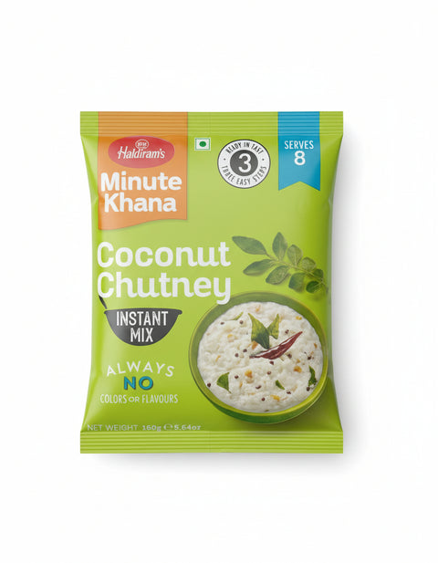 Haldiram's Minute Khana Coconut Chutney 5.64 OZ (160 GM)
