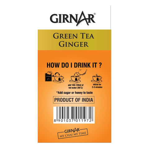 Girnar Ginger Green Tea (36 Tea Bags)