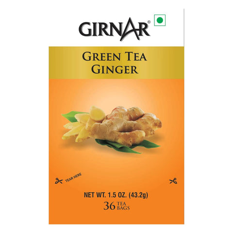 Girnar Ginger Green Tea (36 Tea Bags)