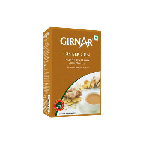 Girnar Ginger Tea Premix (10 Sachets)