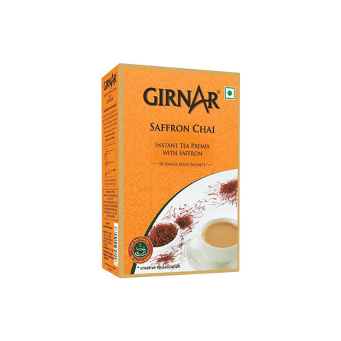 Girnar Saffron Tea Premix (10 Sachets)