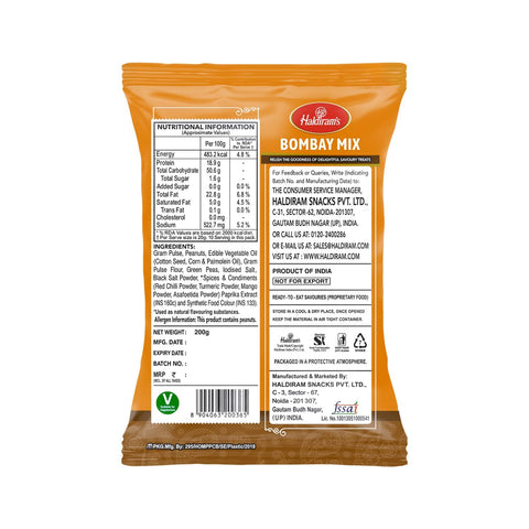 Haldiram Bombay Mixture - 200gm