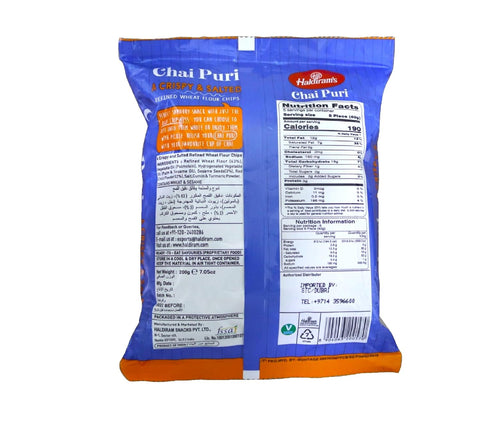 Haldiram Chai Puri - 200gm