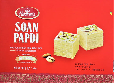 Haldiram Soan Papdi Premium(Made with GHEE) - 500 gm