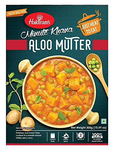 Haldiram's Minute Khana Aloo Mutter 300gm