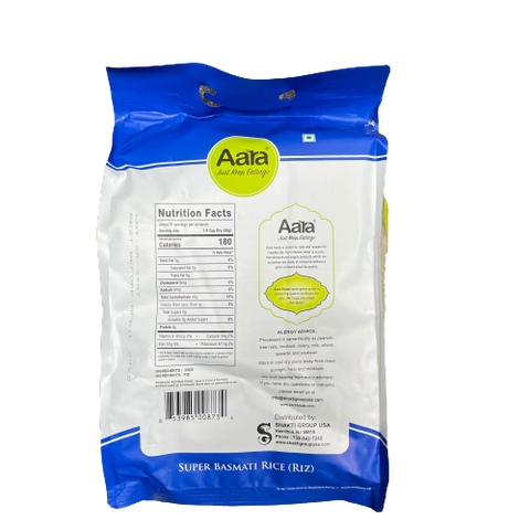 Aara Premium Super Basmati Rice-10LB