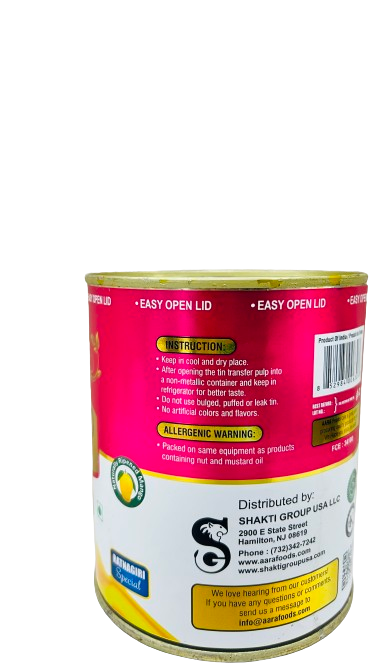 Aara Alphonso Mango Pulp 100% Natural ( No Added Sugar)