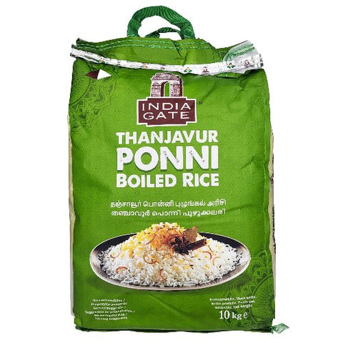 India Gate Ponni Boiled Rice - 20LB