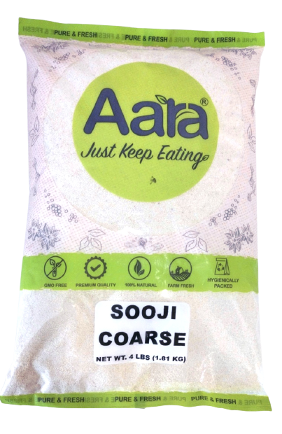 Sooji Rava (Coarse) from Aara for Sale in USA | 2 lb | 4 lb – buniyaa.com
