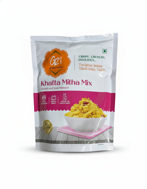 G2i Khatta Mitha Mix 14 OZ (400 GM) | Gateway 2 India | Crispy | Crunchy | Delicious