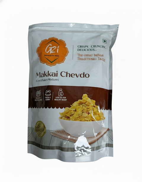 G2i Makkai Chevdo 14 OZ (400 GM) | Gateway 2 India | Crispy | Crunchy | Delicious