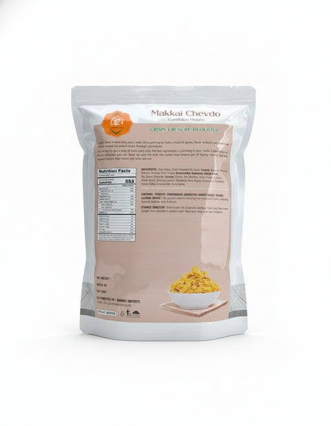 G2i Makkai Chevdo 14 OZ (400 GM) | Gateway 2 India | Crispy | Crunchy | Delicious