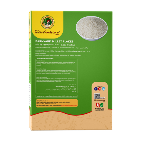 Barnyard Millet Flakes (Kuthiraivali) - 500g