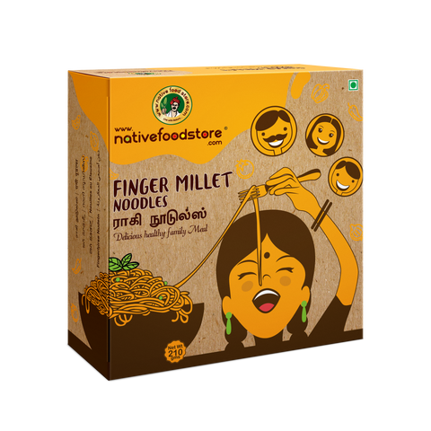 Millet Noodles Finger (Ragii) 210gms