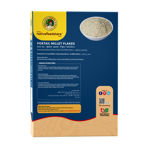 Foxtail Millet Flakes (Thinai) 500g