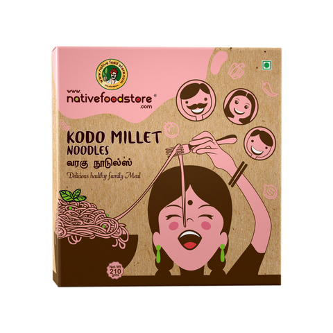 Kodo Millet Noodles (Varagu) 210gms