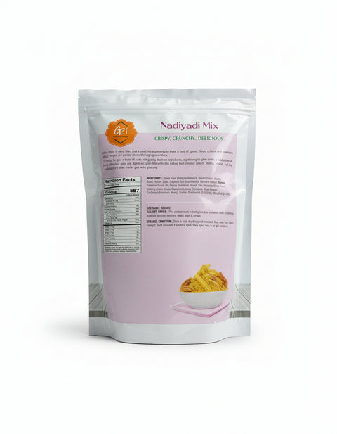 G2i Nadiyadi Mix 14 OZ (400 GM) | Gateway 2 India | Crispy | Crunchy | Delicious