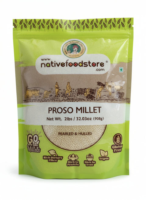 Proso Millet (Pearled & Hulled) 2lbs
