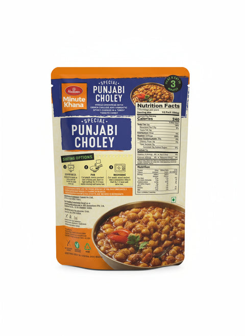 Haldiram's Minute Khana- Punjabi Choley 300 gms