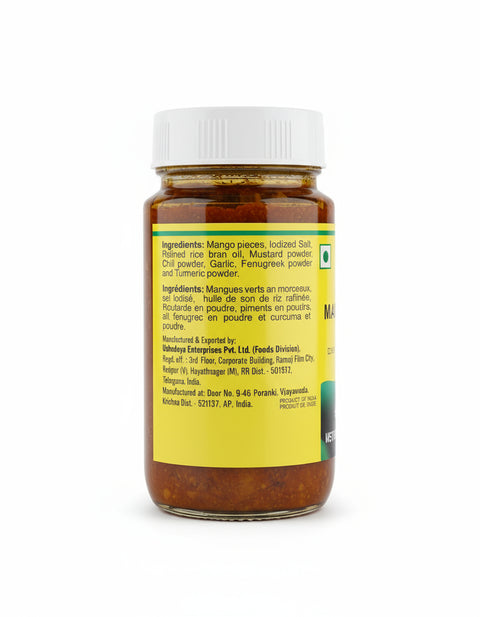 Priya Pickle Mango (With Garlic)