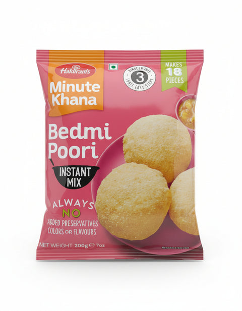 Haldiram Instant Mix Bedmi Poori 7 OZ (200GM)