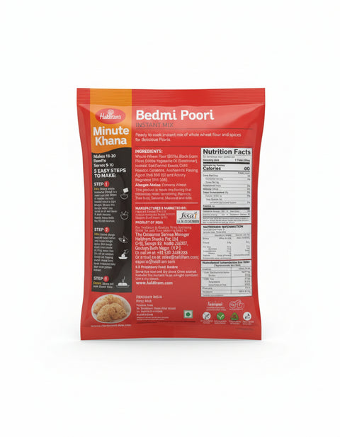 Haldiram Instant Mix Bedmi Poori 7 OZ (200GM)