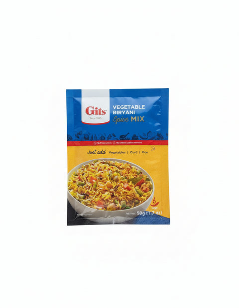 Gits Vegetable Biryani Spice Mix 1.7 OZ (50 GM)