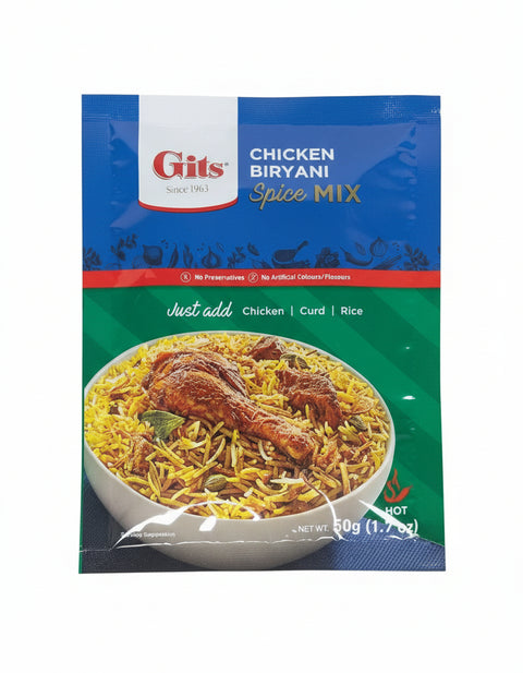 Gits Chicken Biryani Spice Mix 1.7 OZ (50 GM)