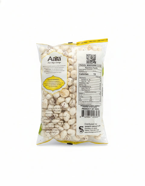 Aara Phool Makhana – Lotus Seeds | Fox Nuts – 100g | Healthy Indian Snack | Superfood