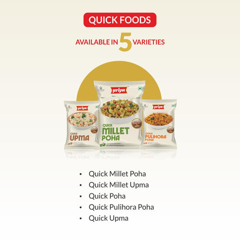 Priya Qiuck Millet Upma 80 Gm