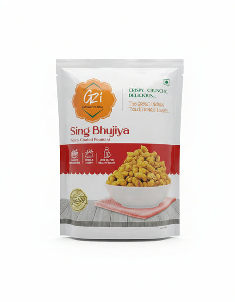 G2i Sing Bhujiya 14 OZ (400 GM) | Gateway 2 India | Crispy | Crunchy | Delicious