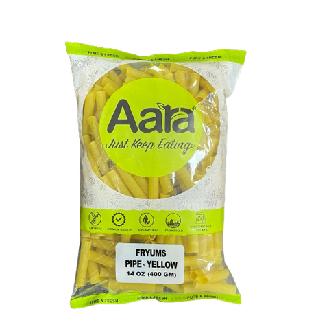 AARA FRYUMS PIPE- YELLOW - 14 OZ