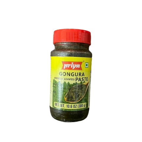 Priya Gongura Paste (Roselle leaves)- 300g