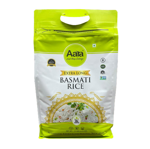Aara Extra Long Basmati Rice-10LB