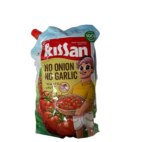 Kissan No Onion No Garlic Tomato Sauce-900gm