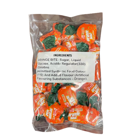Parle Orange Bite Candy-100GM(3.5 oz)