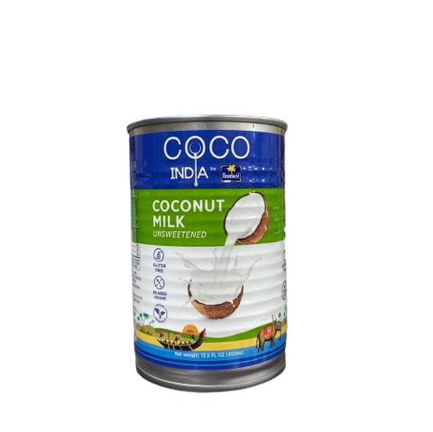 COCO India Coconut Milk (Unsweetened)-400ml
