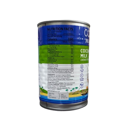 COCO India Coconut Milk (Unsweetened)-400ml
