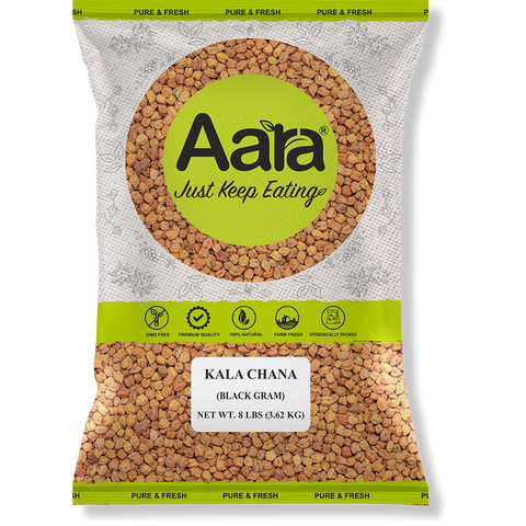 Aara Kala Chana (Black Chickpeas) | Protein-Rich Indian Legume | Premium Quality