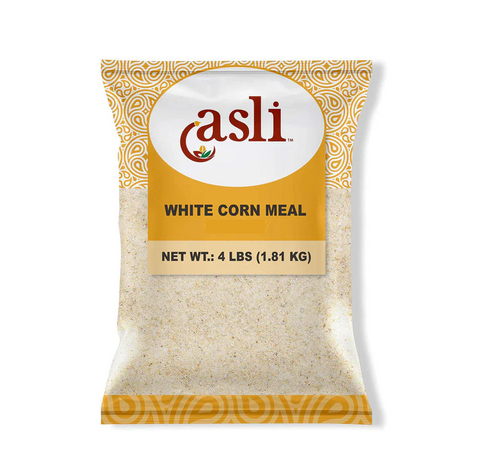 Asli White Corn Meal – 4LB | Ugali Flour | Gluten-Free | All-Natural African Maize Flour