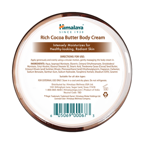 Himalaya Cocoa Butter Body Cream 200ml