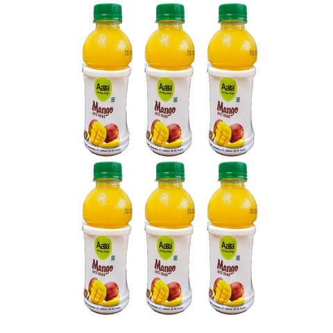 Aara Mango Juice Drink – 250ml x 6 Pack | Refreshing Indian Mango Beverage